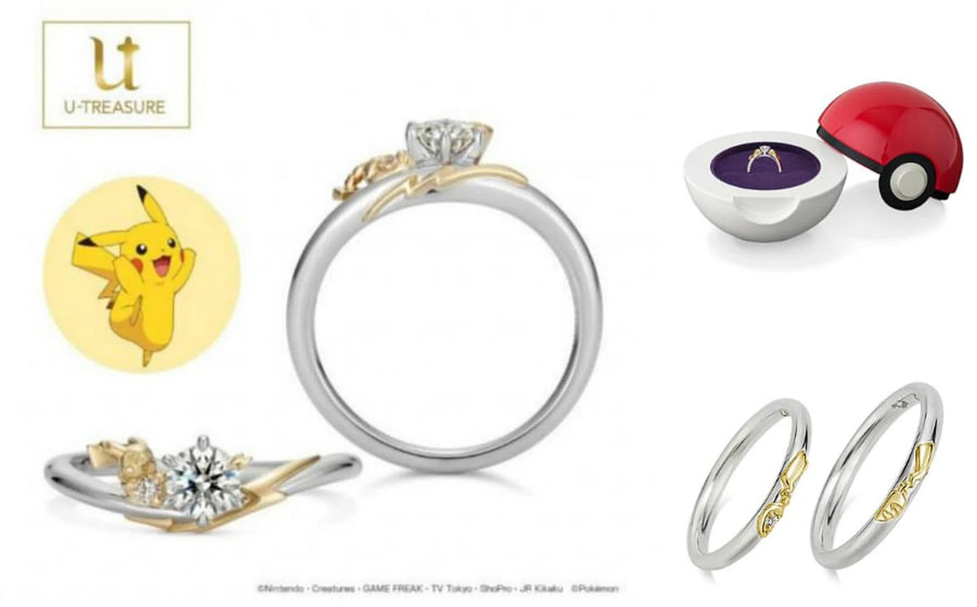 I choose you Propose with a Pokemon engagement ring Her World Singapore Her World Singapore
