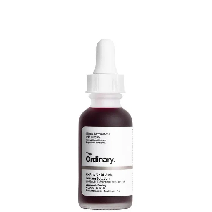 The Ordinary’s high-strength AHA + BHA exfoliant was all over social media in recent years. Credit: The Ordinary