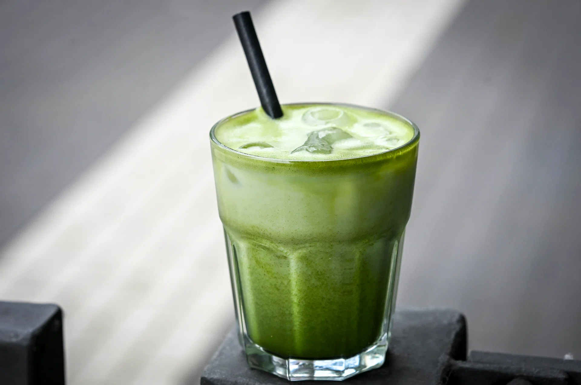 23 June 2025, Berlin: An iced matcha tea. Photo: Jens Kalaene/dpa (Photo by Jens Kalaene/picture alliance via Getty Images)