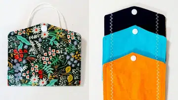 Keep your mask in a storage case or pouch when you dine out