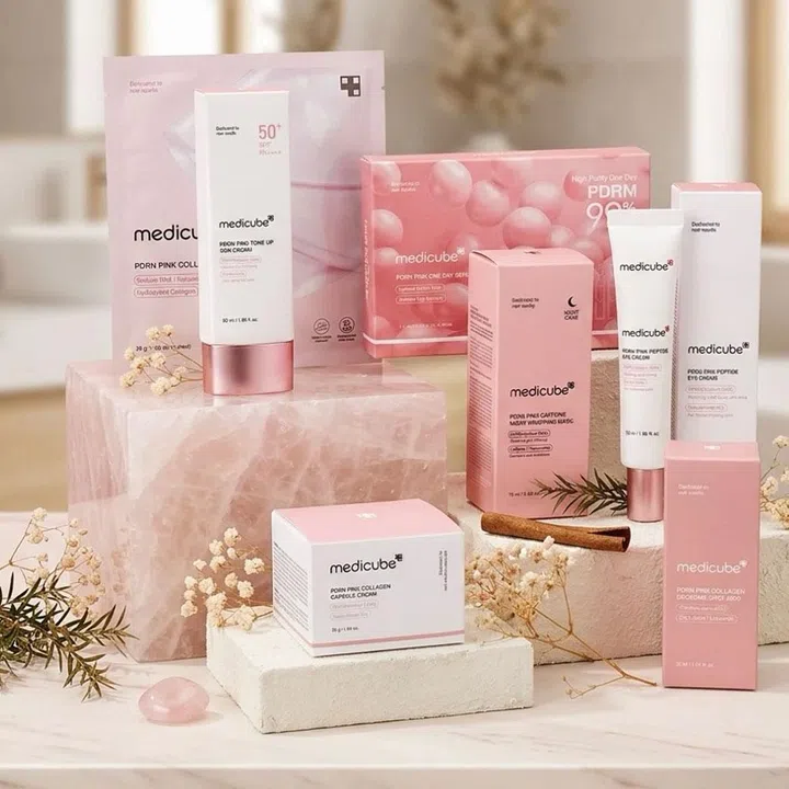 medicube pdrn skincare set