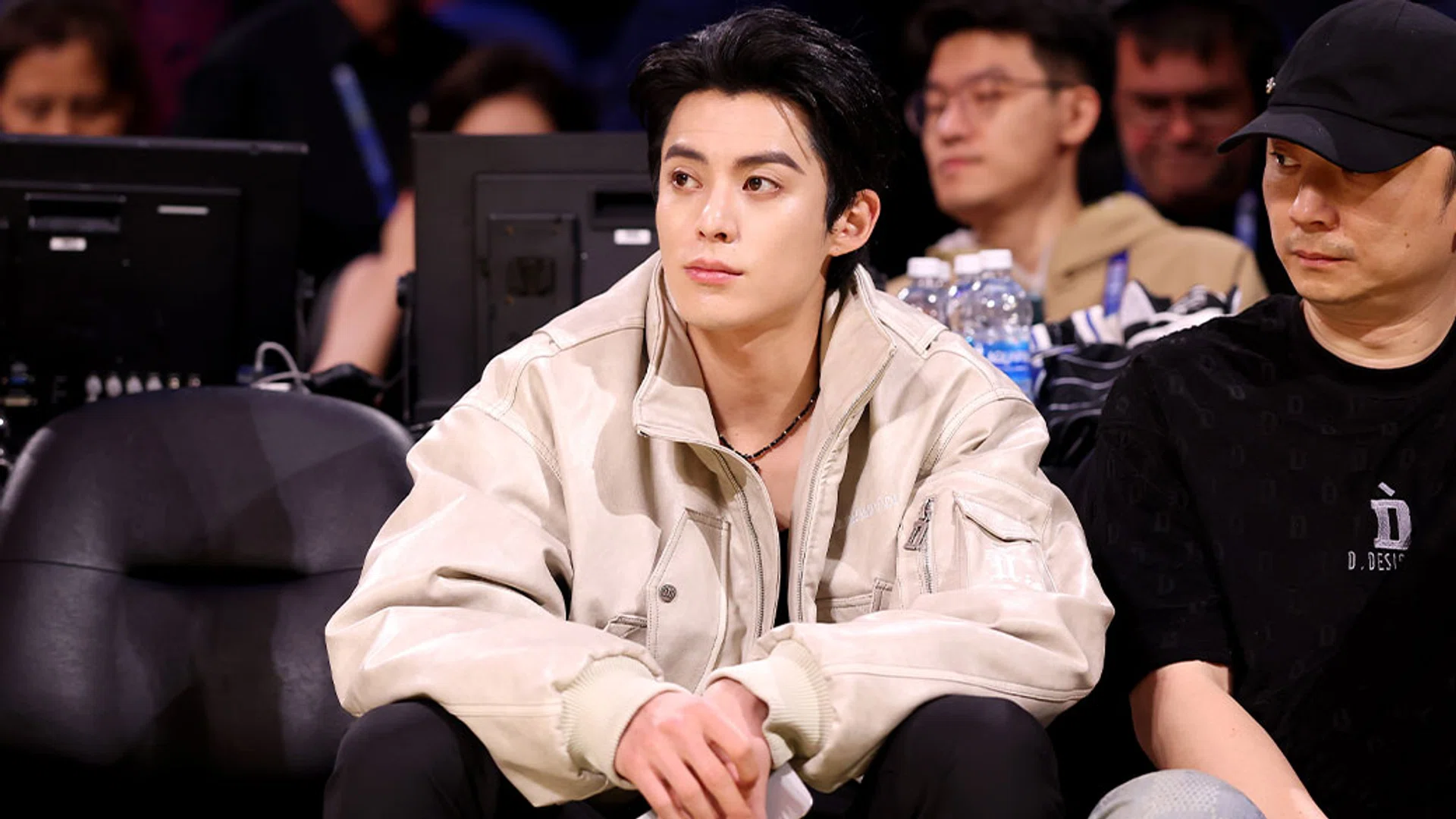 dylan wang at an NBA game | Dylan Wang stars in new Singapore Tourism video 