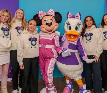 disney f1 academy drivers in montreal with susie wolff