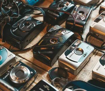 vintage digital cameras