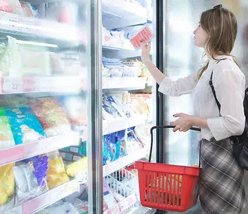 Can I get Covid-19 from frozen food and food facilities