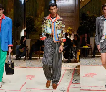 versace onitsuka tiger collaboration runway release spring 2026