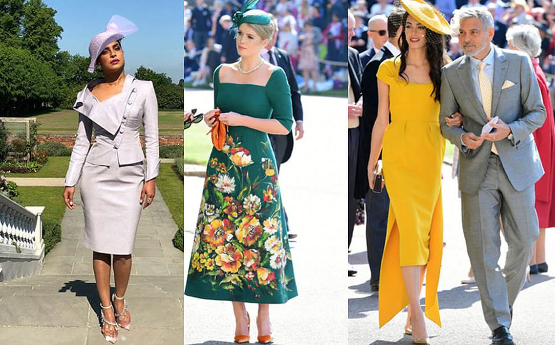 Royal Wedding best dressed guests Amal Clooney Priyanka Chopra and Lady Kitty Spencer Her World Singapore Her World Singapore