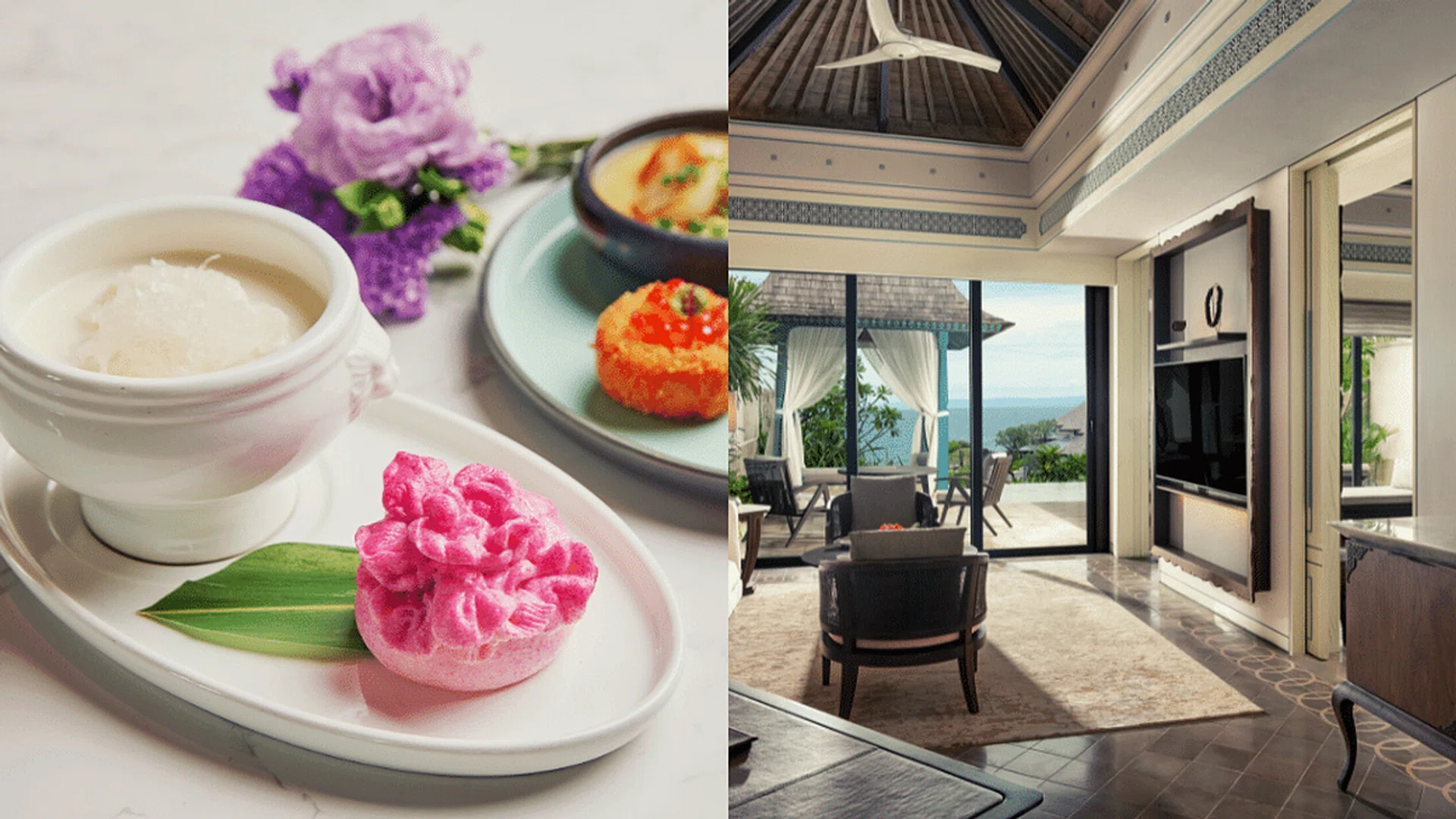 Credits: The Fullerton Hotel Singapore, Jumeirah Bali