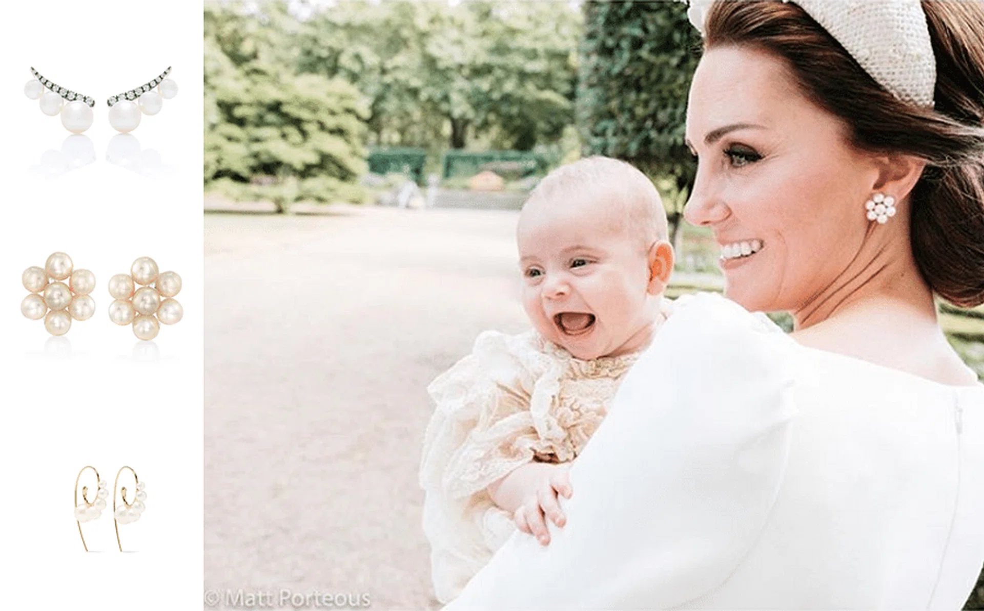 kate middleton pearl earrings
