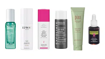 pore clarifying products from Dr.Jart+, Epion, Drunk Elephant, Paula's Choice, Pixi and Sephora