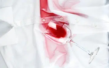 remove stain out of white shirt
