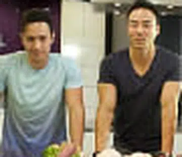 Hot hunks dish it out in Hot Guys Who Cook