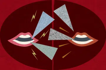 Composite image made of photographic textures and drawn elements