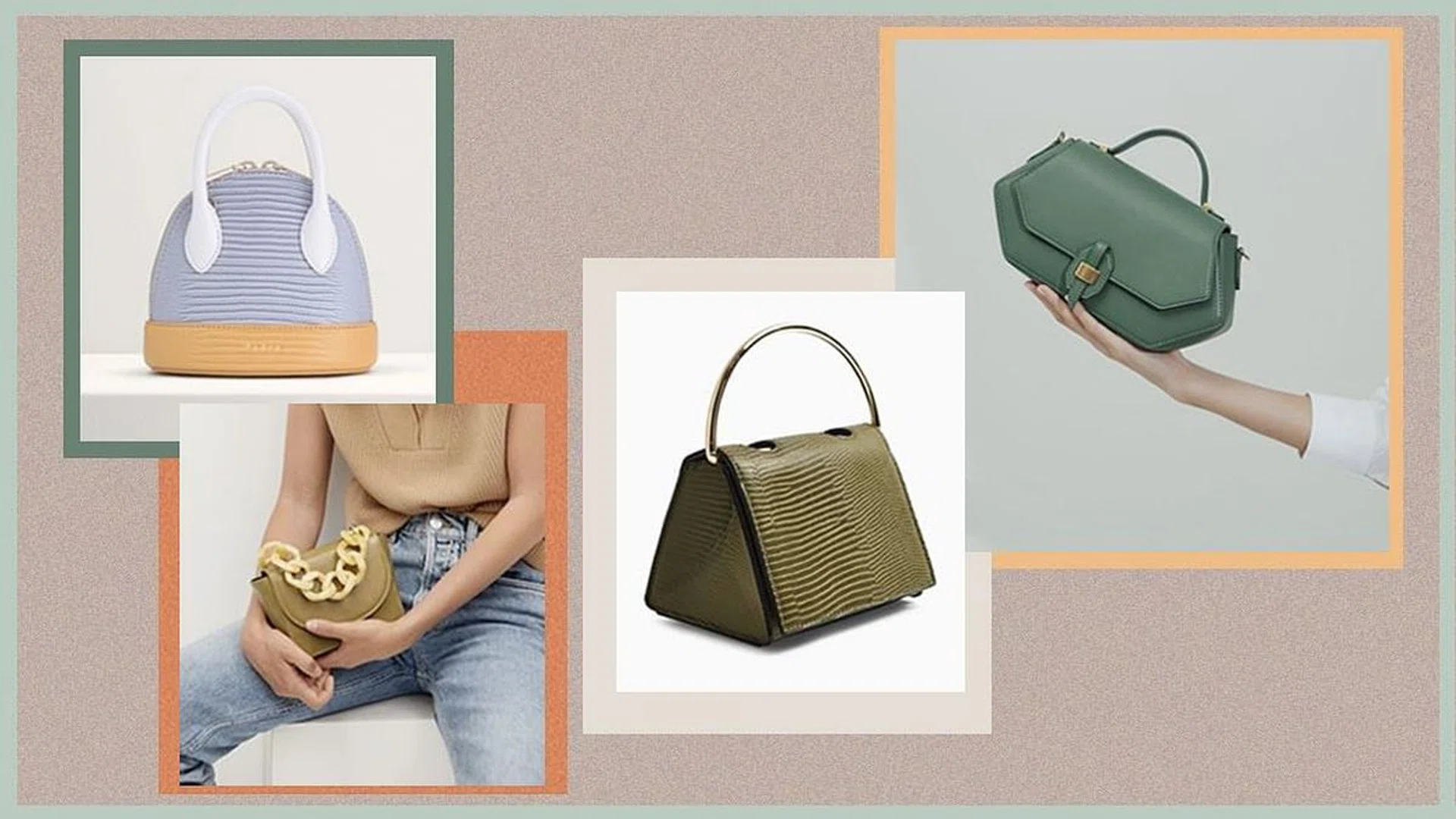 Adorable top handle mini totes under $70