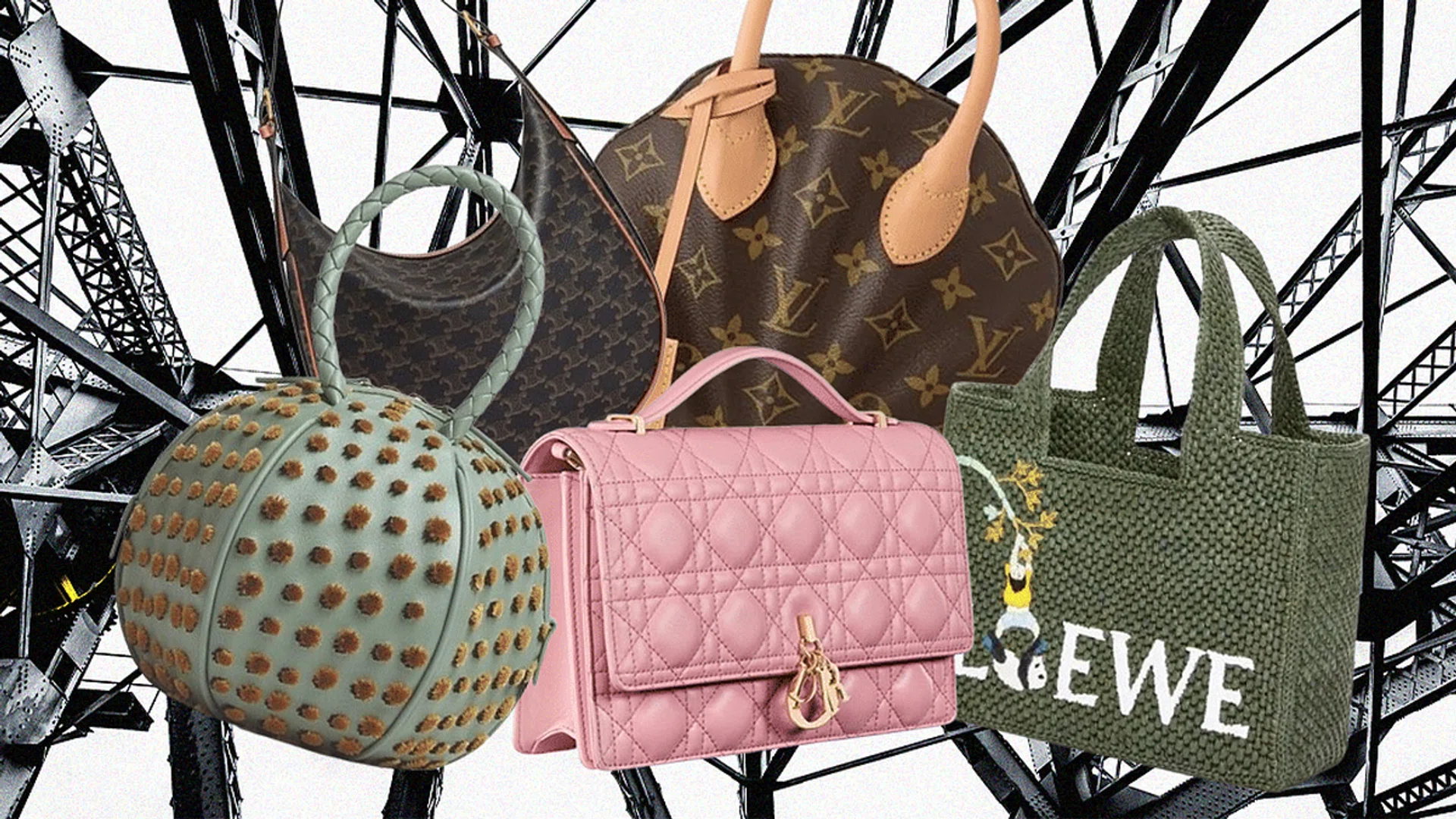 BOTTEGA VENETA, CELINE, DIOR, LOUIS VUITTON, LOEWE, Getty