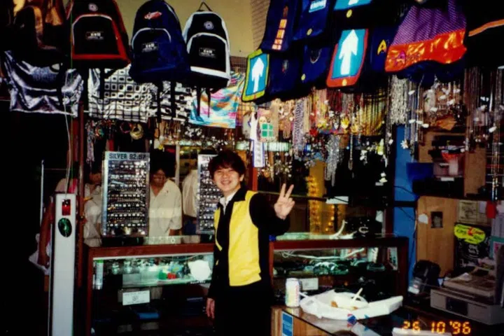 77th Street founder Elim Chew in the store that started it all – her 77th Street outlet on the fourth floor of Far East Plaza – in 1996.