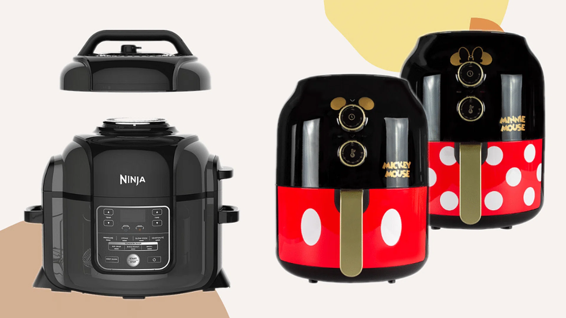 Ninja Foodi Multi-Cooker & the Disney X Mayer air fryer