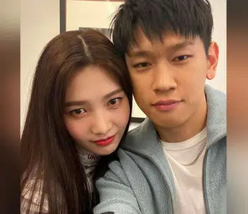 Joy collaborated with Crush on a chart-topping single, Mayday, in May last year.