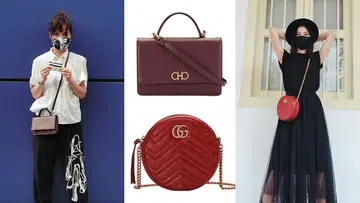 Red bags are the new favourites loved by celebs like Zoe Tay and Rebecca Lim