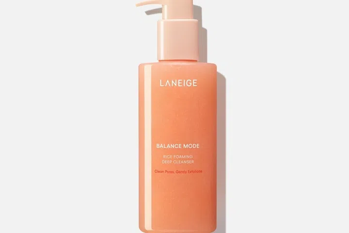Laneige Balance Mode Rice Foaming Deep Cleanser