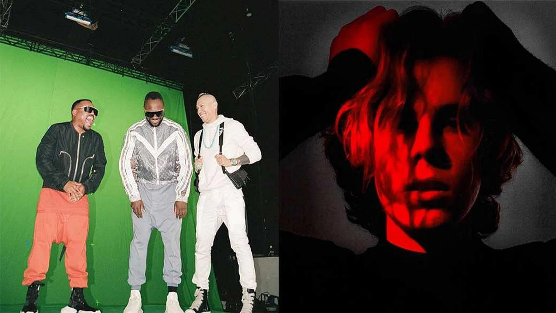 Credit: Instagram/@blackeyedpeas, @thekidlaroi