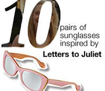 10 summer movie-inspired sunglasses: Letters to Juliet