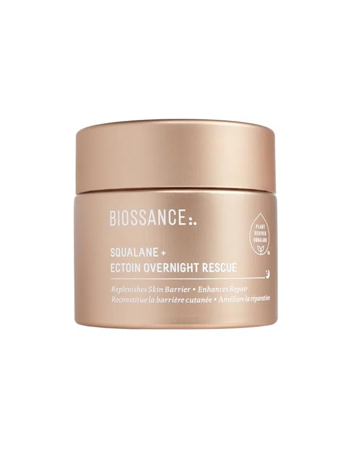  Biossance Squalane + Ectoin Overnight Rescue Ultra-Rich Cream | Makeup artist-approved anti-ageing creams that actually work