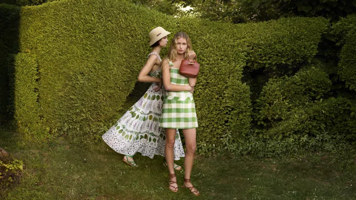 longchamp le roseau s handbag in bark and k.jacques sandals in natural shade in new summer 2025 collection