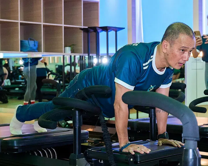 gurmit singh working out