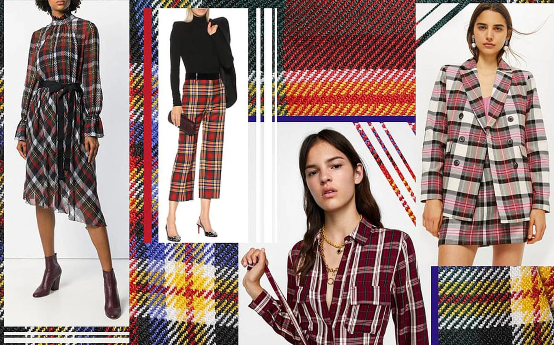 Rock this season's tartan trend with these 10 work-wear pieces