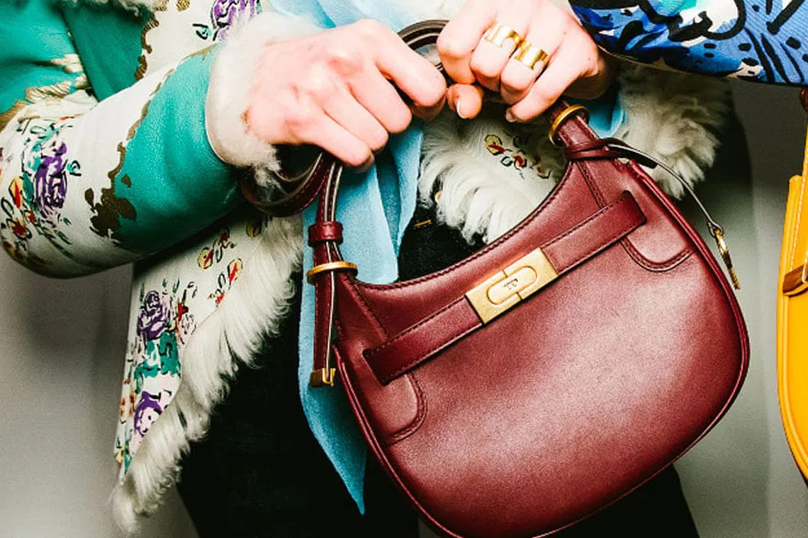 Baguette EST★ Crust bagBrown ★TOUT 0309 Y Red