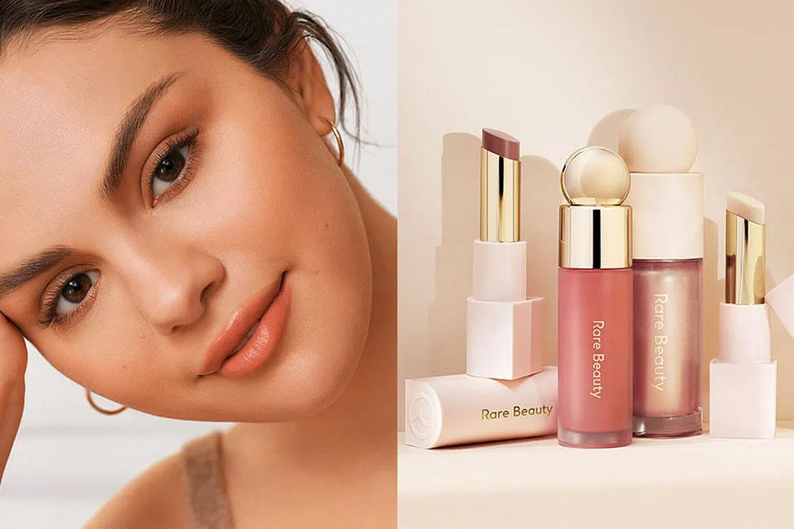 Selena Gomez started Rare Beauty to eliminate the pressure of