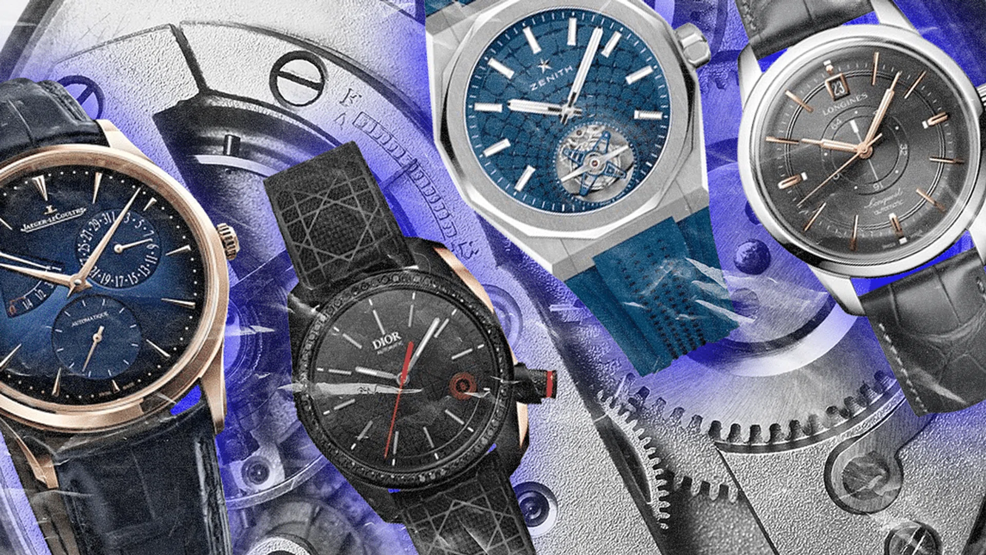 Jaeger-LeCoultre, Dior, Zenith, Longines, Getty