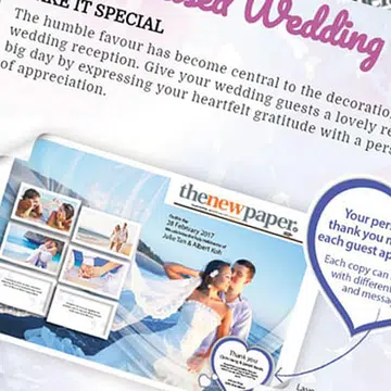 Make news with your wedding! thumbnail
