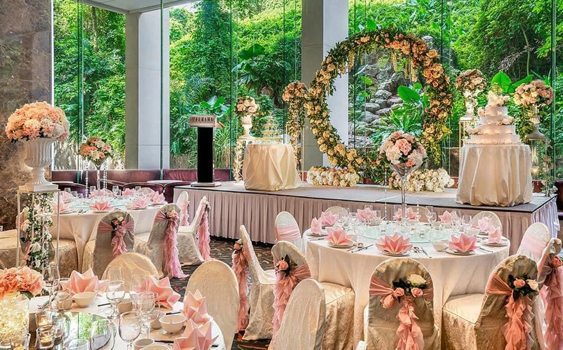 From $848++ per table! 6 venues for a romantic wedding in Singapore