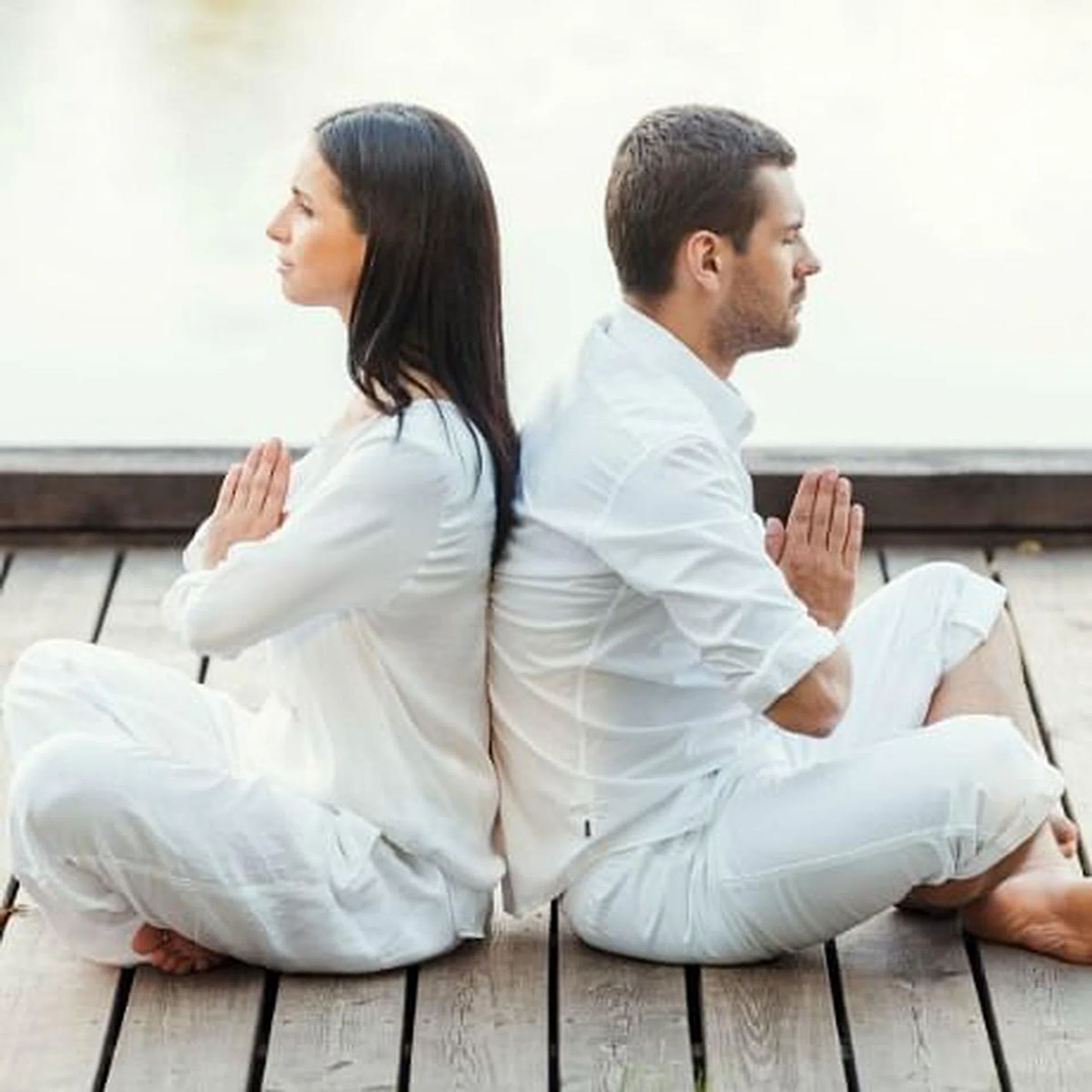 meditate with your partner