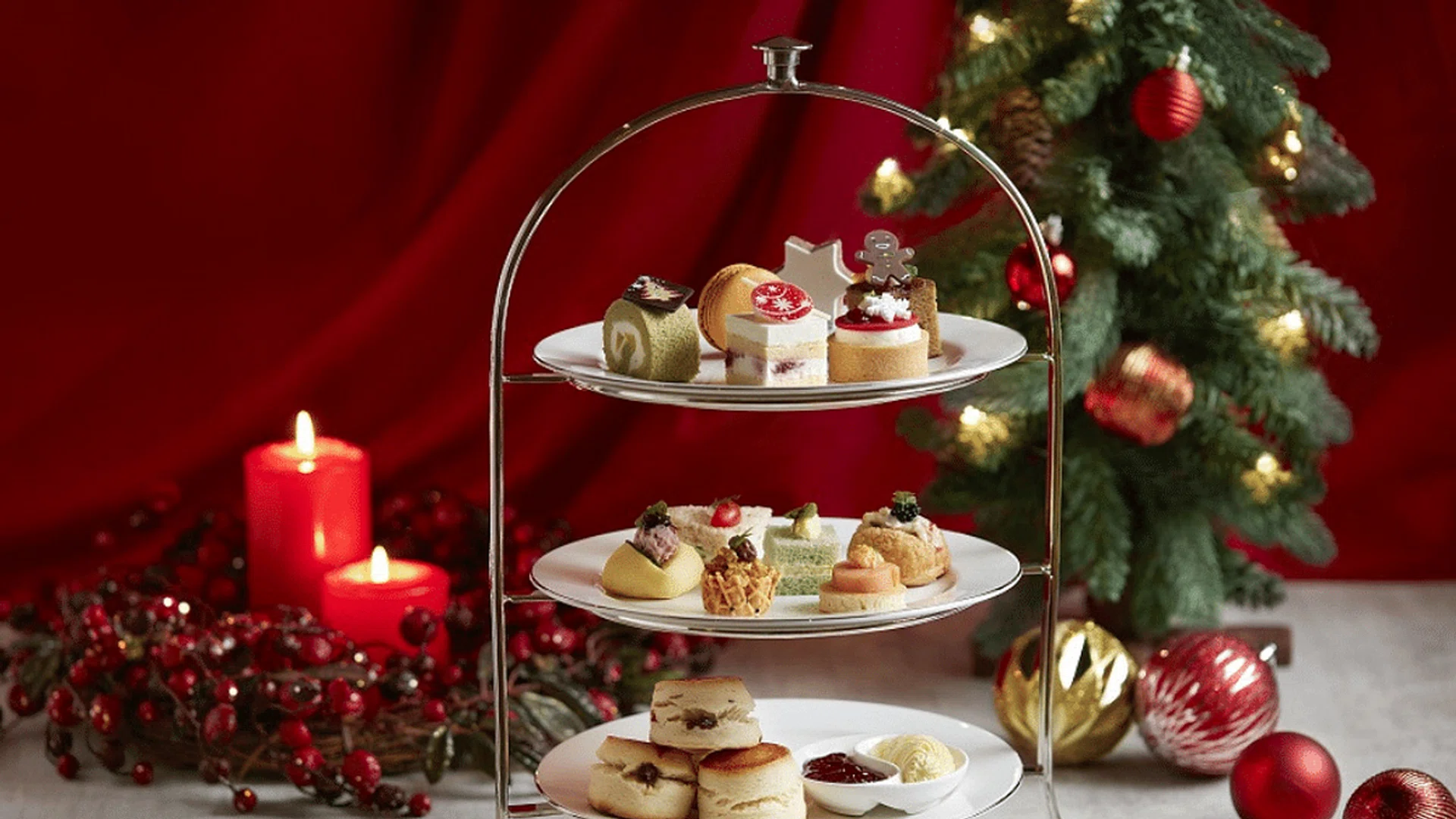 The Fullerton Hotel Christmas Afternoon Tea