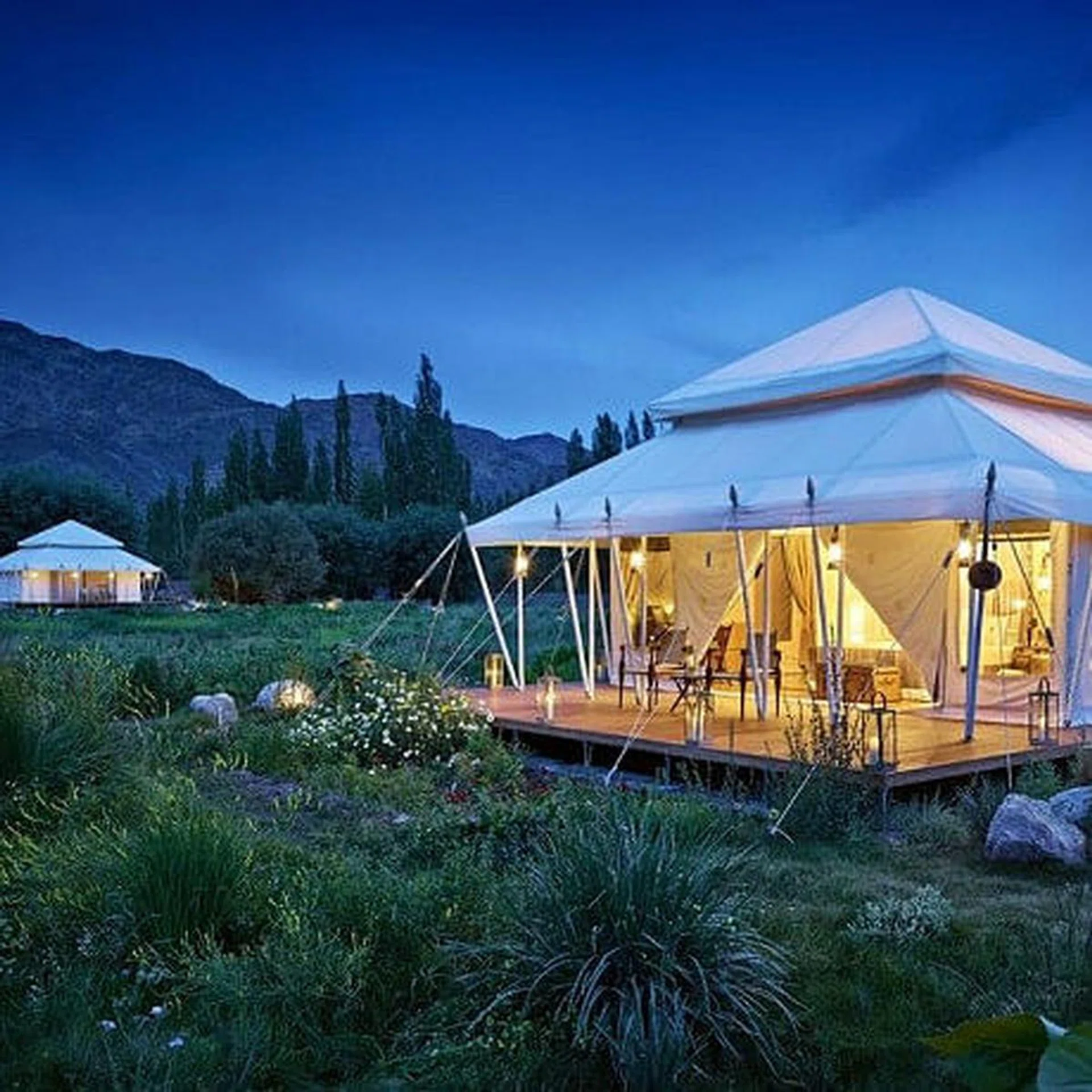 best glam camping sites and luxury nature resorts in the world 