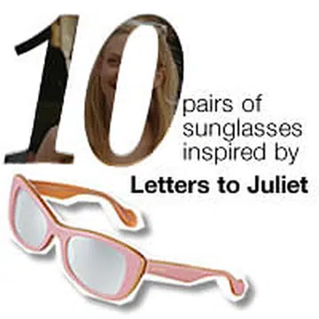 10 summer movie-inspired sunglasses: Letters to Juliet