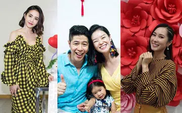 Celebs CNY outfits 