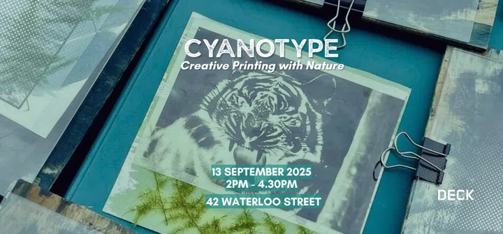 Cyanotype printing workshop | Local Arts & Heritage Events in Singapore to Use Your SG Culture Pass $100 Credits