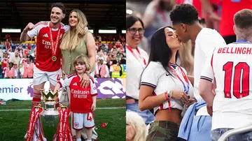 declan rice lauren fryer and jude bellingham ashlyn castro