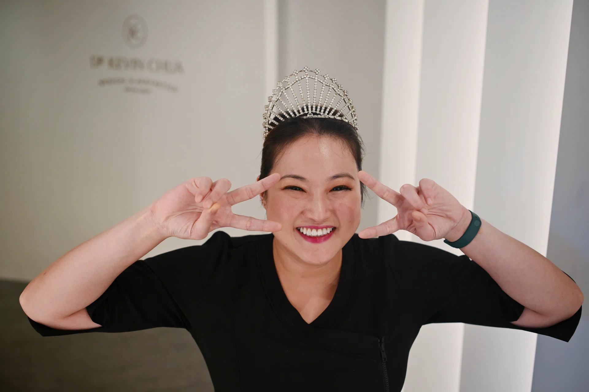 ST20250903_202586400281 Azmi Athni jsris12// Former Miss World Singapore Ris Low, 40, on Sep 3, 2025. ST PHOTO: AZMI ATHNI