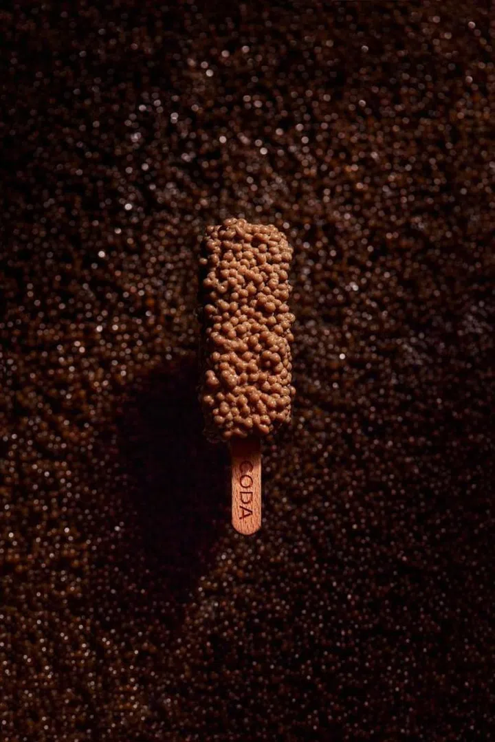 René Frank’s Caviar Popsicle at Coda. (Photo: Claudia Goedke)