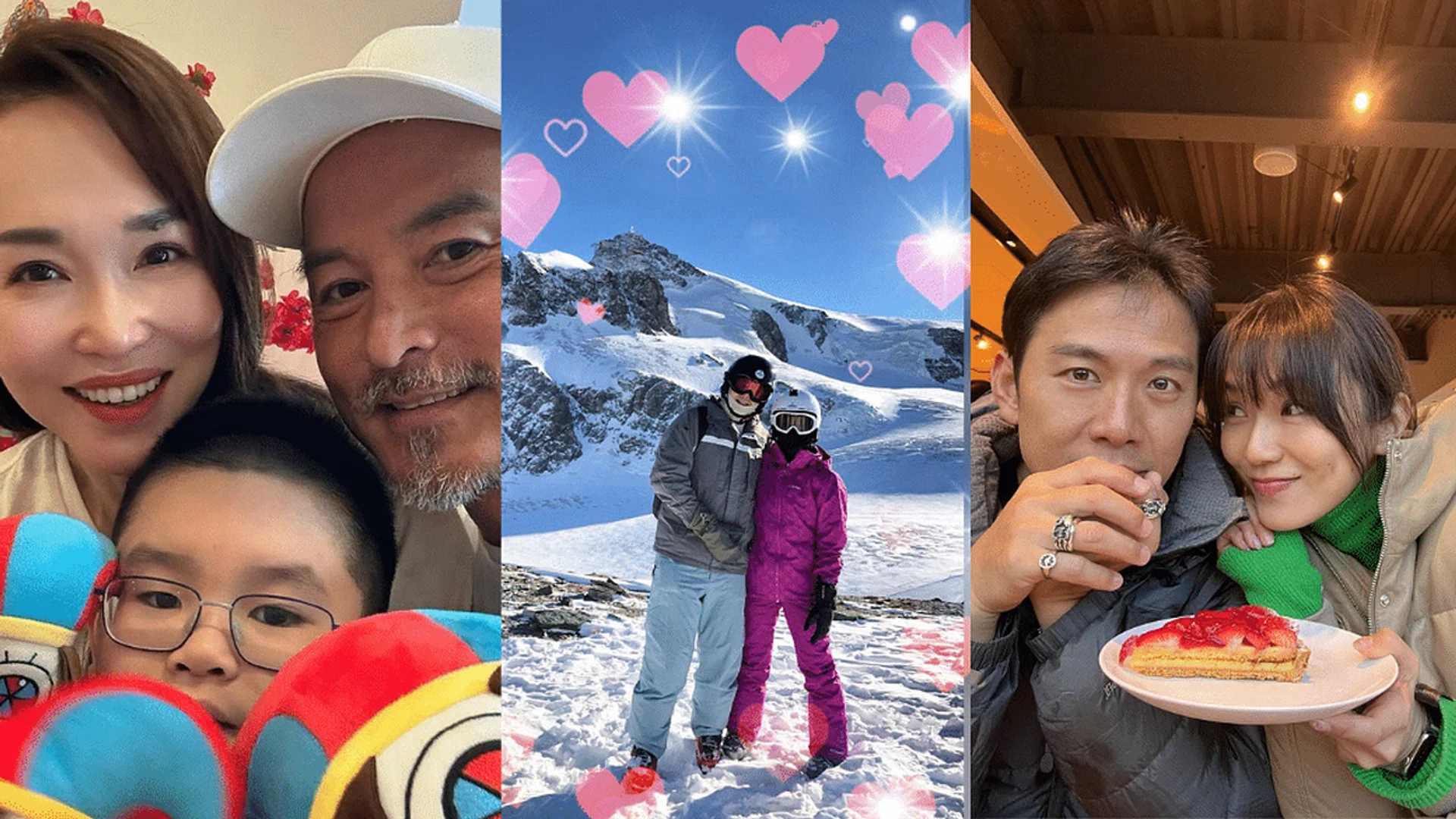 fann wong zoe tay joanne peh local celebs celebrity valentine's day