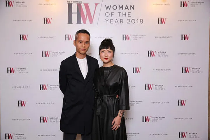 Her World Young Woman Achiever Olivia Lee and fiance