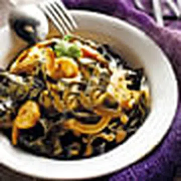 Squid ink pasta recipe