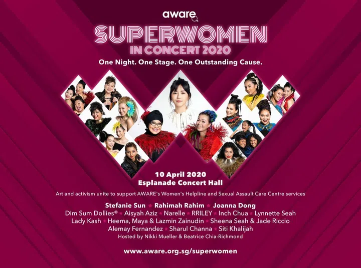 AWARE's Superwomen in Concert 2020