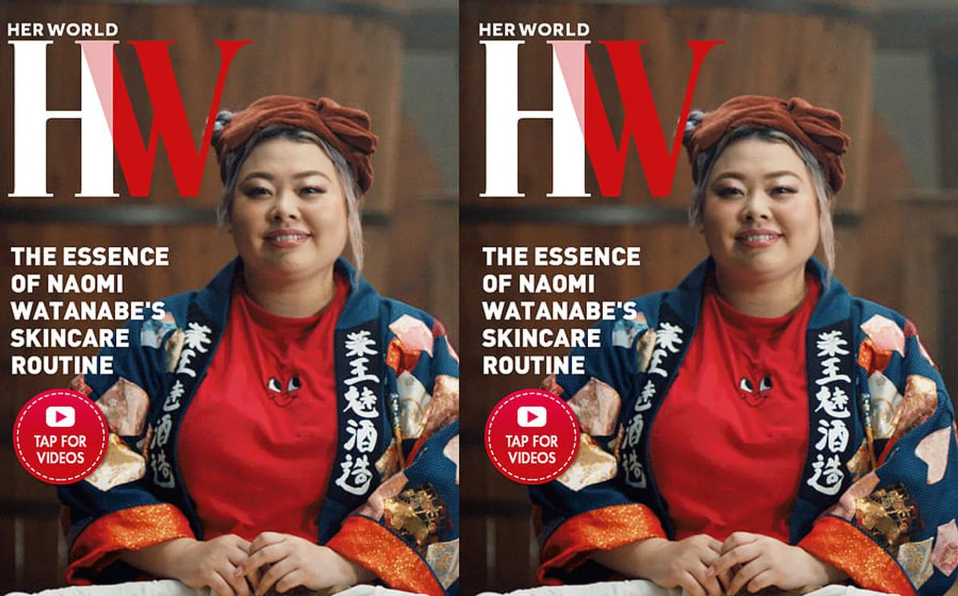 Naomi Watanabe takes over Her World digital cover