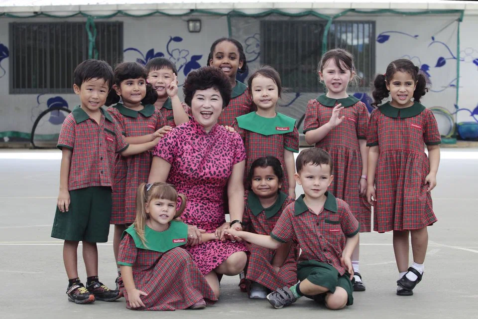 Mrs Ng Gim Choo, 60, founder of EtonHouse, a pre-school chain.